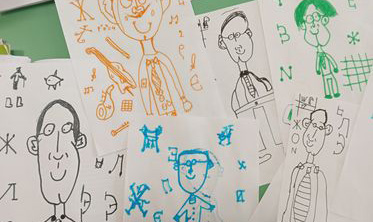 “Pierino e il lupo” disegnato dai bambini della scuola primaria di Volparo